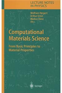 Computational Materials Science