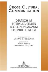 Deutsch Im Interkulturellen Begegnungsraum Ostmitteleuropa