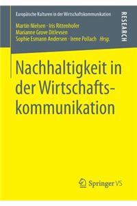 Nachhaltigkeit in Der Wirtschaftskommunikation