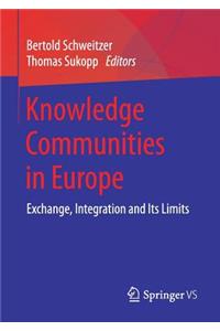 Knowledge Communities in Europe