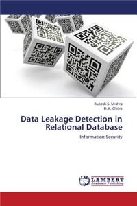 Data Leakage Detection in Relational Database