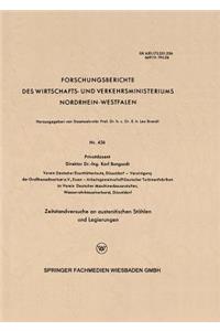 Zeitstandversuche an austenitischen Stählen und Legierungen