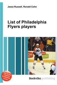 List of Philadelphia Flyers Players
