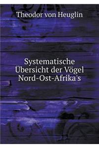 Systematische Übersicht Der Vögel Nord-Ost-Afrika's