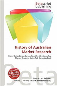 History of Australian Market Research