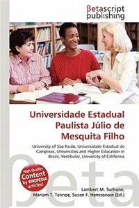Universidade Estadual Paulista Julio de Mesquita Filho