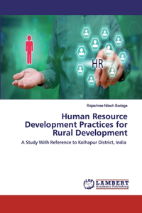 Human Resource Development Practices for Rural Development
