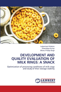 Development and Quality Evaluation of Milk Rings