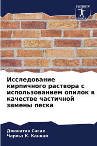 Исследование кирпичного раствора с испол