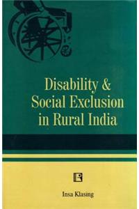 Disability and Social Exclusion in Rural India