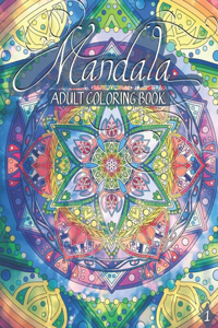Mandala Adult Coloring Book
