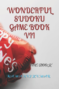Wonderful Sudoku Game Book VII
