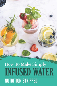 How To Make Simply Infused Water