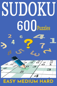 600 Sudoku Puzzles