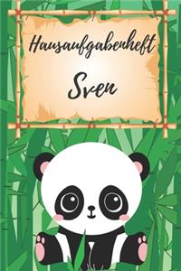 Hausaufgabenheft Sven