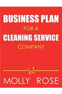 Business Plan For A Cleaning Service Company