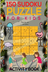 150 Sudoku Puzzle For Kids