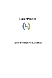 Laser Procedure Essentials