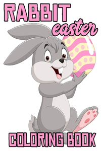 Rabbit Easter Coloring Book