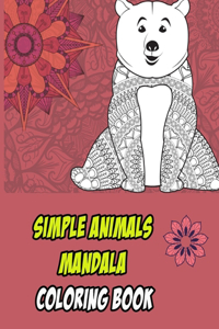 Mandala Animal Coloring Book