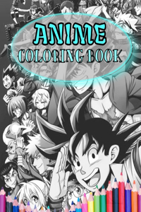 Anime Coloring Book