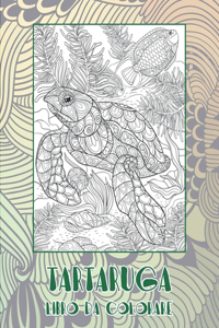 Tartaruga - Libro da colorare