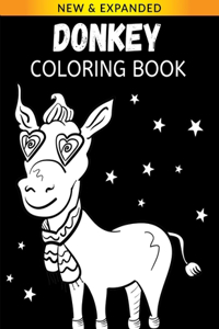 Donkey Coloring Book