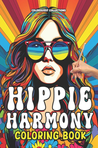Hippie Harmony Coloring Book