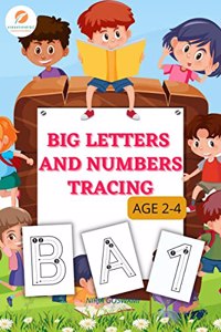 BIG LETTERS AND NUMBERS TRACING : Homeschool Preschool Learning Activities