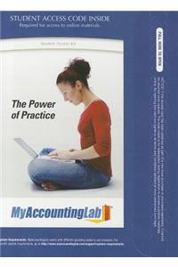 MyAccountingLab with Pearson eText -- Access Card -- for Financial and Managerial Accounting, Chapters 1-23, Complete Book