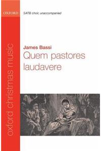 Quem pastores laudavere