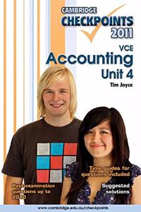 Cambridge Checkpoints VCE Accounting Unit 4 2011