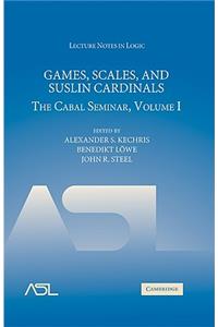 Games, Scales and Suslin Cardinals