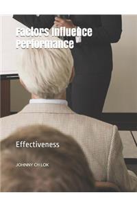 Factors Influence Performance