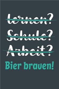 lernen? Schule? Arbeit? Bier brauen!