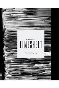 Project Timesheet Time Tracking Log