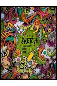My Sketch Hand Drawn Doodles Book