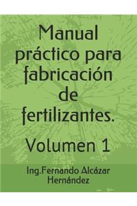 Manual práctico para fabricación de fertilizantes.