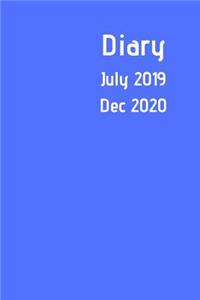 Diary July 2019 Dec 2020