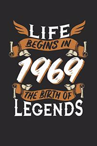 Life Begins in 1969 the Birth of Legends