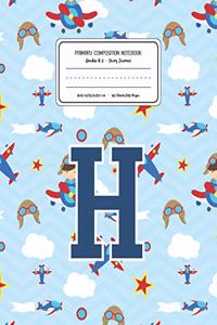 Primary Composition Notebook Grades K-2 Story Journal H