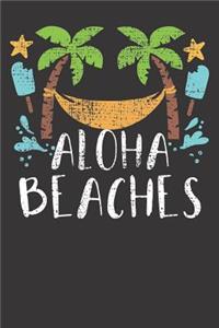 Aloha Beaches Gift Notebook