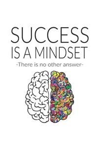 Success Is A Mindset There Is No Other Answer