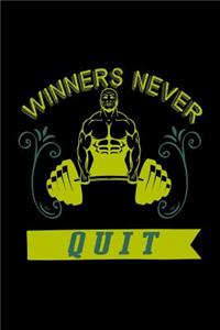 Winners never quit