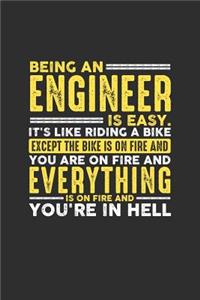 Being an Engineer is Easy. It's like riding a bike Except the bike is on fire and you are on fire and everything is on fire and you're in hell