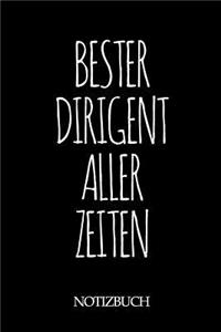 Bester Dirigent Aller Zeiten Notizbuch