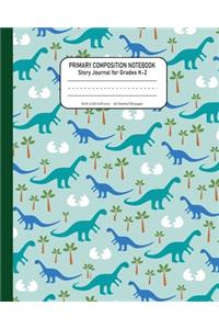 Primary Composition Notebook Story Journal Grades K-2
