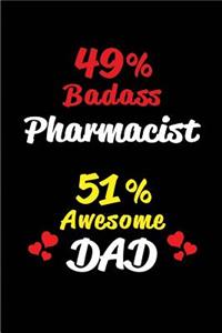 49% Badass Pharmacist 51% Awesome Dad