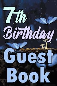 7th Birthday Guest Book