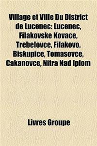 Village Et Ville Du District de Lu Enec